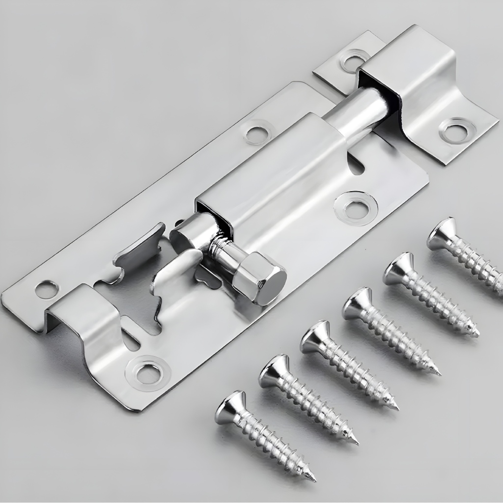 Ferrolho Trinco de inox para Porta 1.5 / 2 / 3 e 4 polegadas
