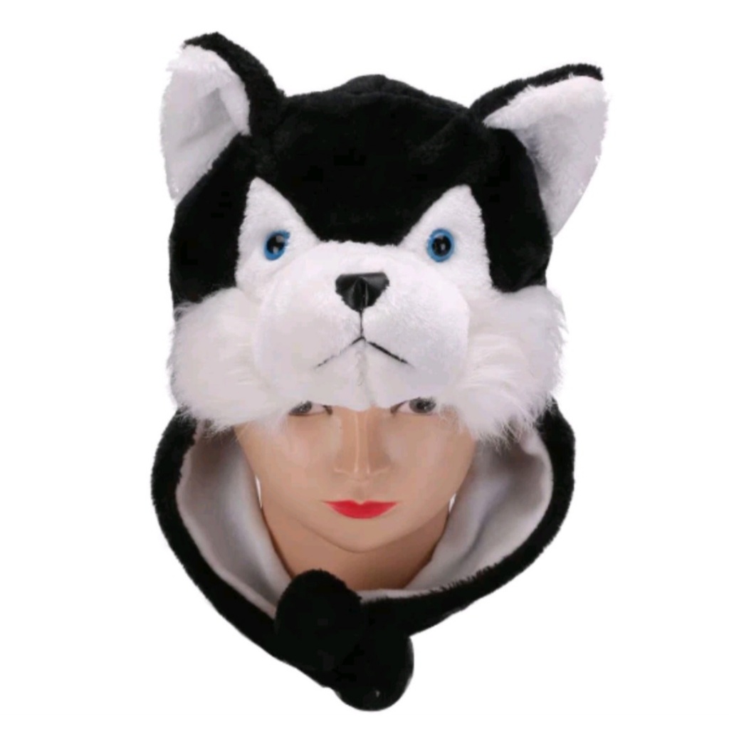 Touca Gorro Bichinho Animal Zoo Frio Fantasia Coelhinho