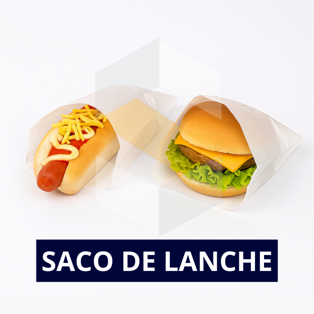 Saco Plástico Leitoso para Lanches Hamburger Hot Dog Saquinho 15x15cm 100 Unidades em Oferta na Shopee