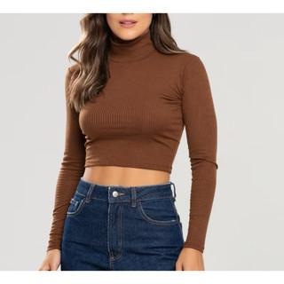Blusa de gola manga longa 24