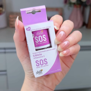 Base SOS Recupera pós Alongamento Cuidados Salva Unhas Bella Brazil 9ml em Oferta na Shopee