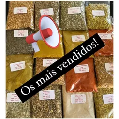 Monte Seu Kit de Temperos 1kg - Escolha os Sabores