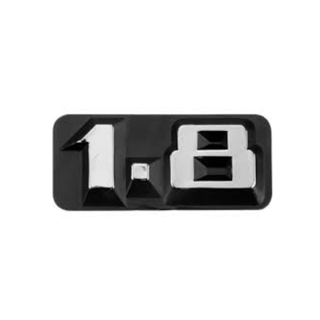 Emblema letreiro 1.8 Caixa Antigo 1983/1990 Passat Pointer Voyage Gol