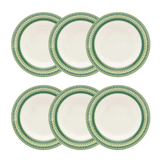 Jogo De 06 Prato Fundo 21,5cm Donna Campestre Biona