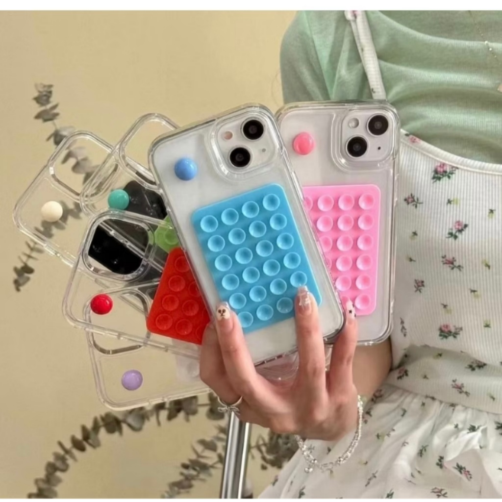Suporte Para Capa De Telefone Com Sucção , Adesivo De Silicone , Acessório , Chuveiro Mãos-Livres