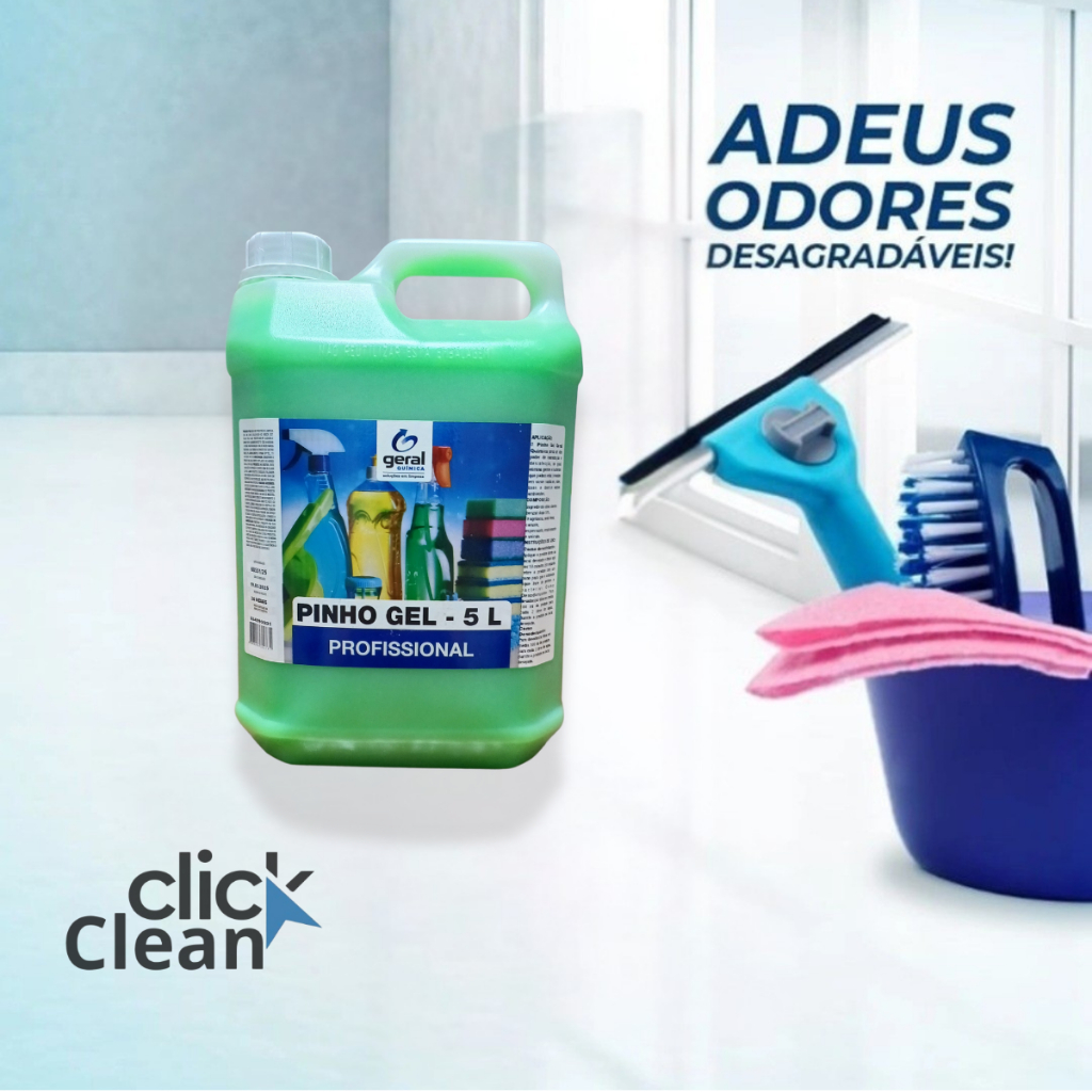 Desinfetante Pinho Gel Concentrado - 5 Litros