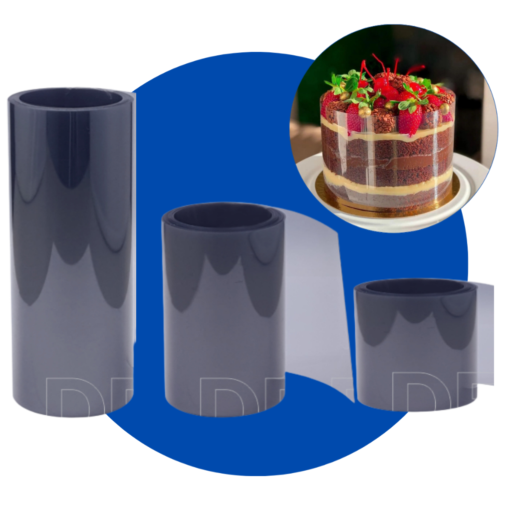 Rolo de Acetato Tira de Pet para Bolo/Tortas e Doces BWB em Oferta na Shopee