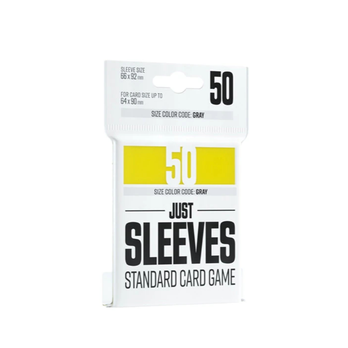 Sleeves Shield Standart Size Amarelo Card Game Protetor Cartas Pokemon Magic 50 pcs
