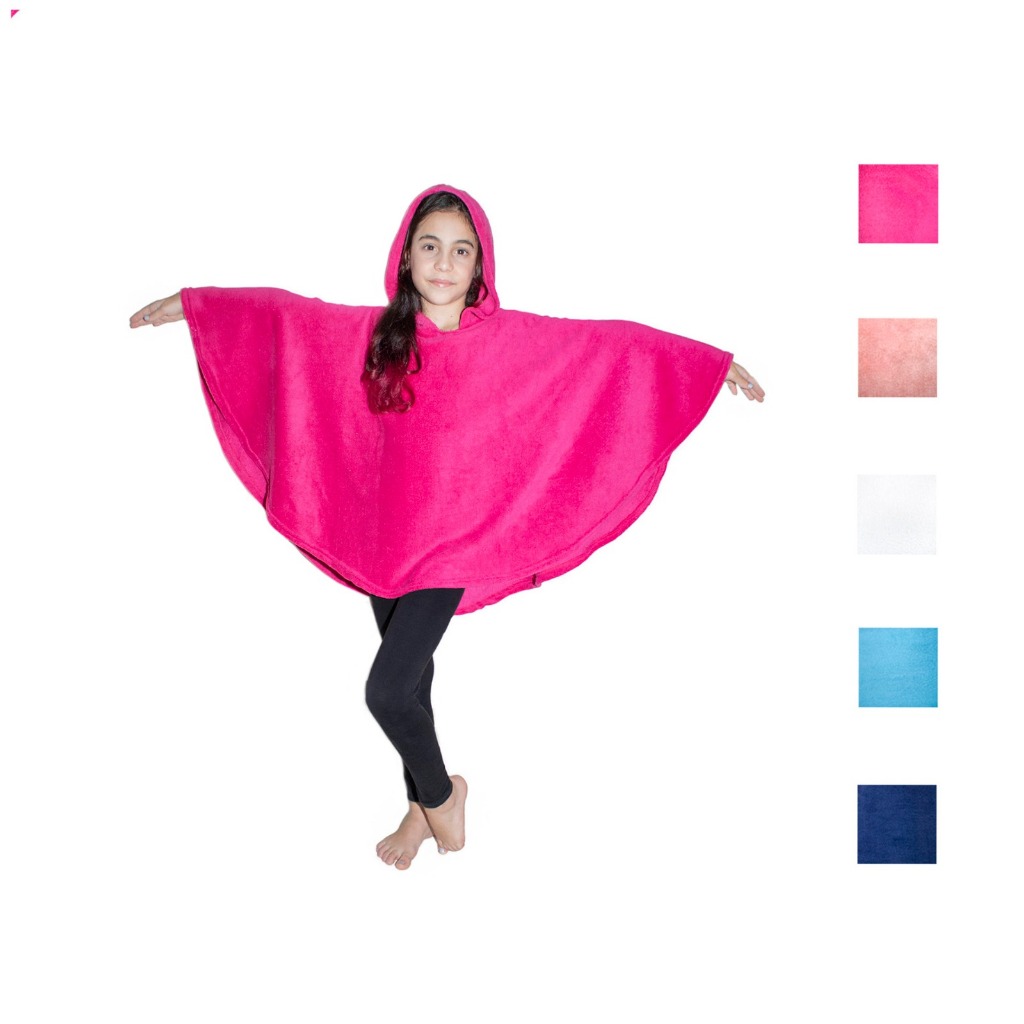 Poncho Infantil Inverno Quentinho Casaco Menina Menino