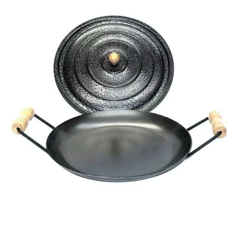 Disco de Arado Médio 42 cm Frigideira Bifeira de Aço P/Macarrão na Chapa Com e Sem Tampa a Escolher em Oferta na Shopee