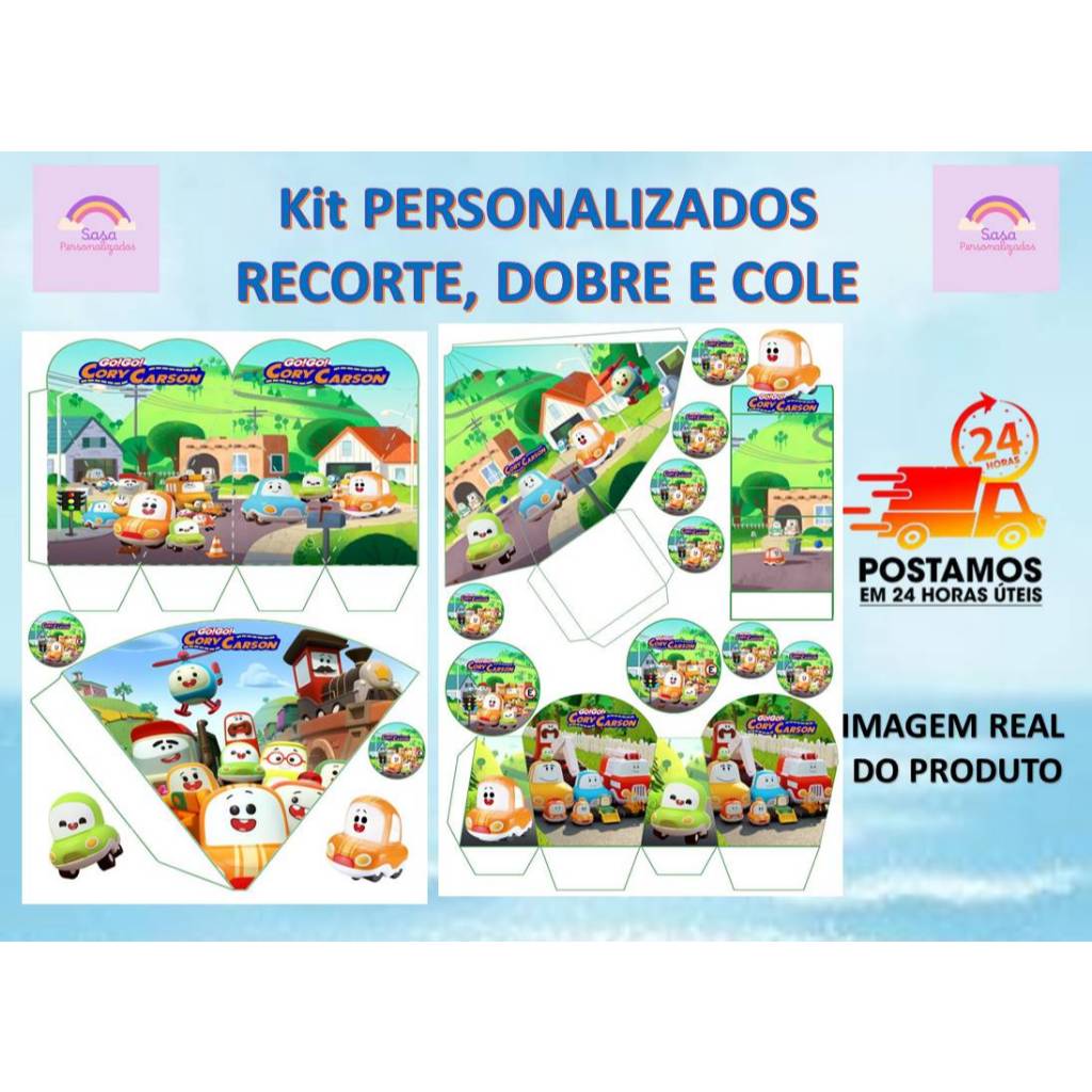 CORY CARSON LEMBRANCINHAS COM 90/180 ITENS PERSONALIZADA COM OU SEM NOME em Oferta na Shopee