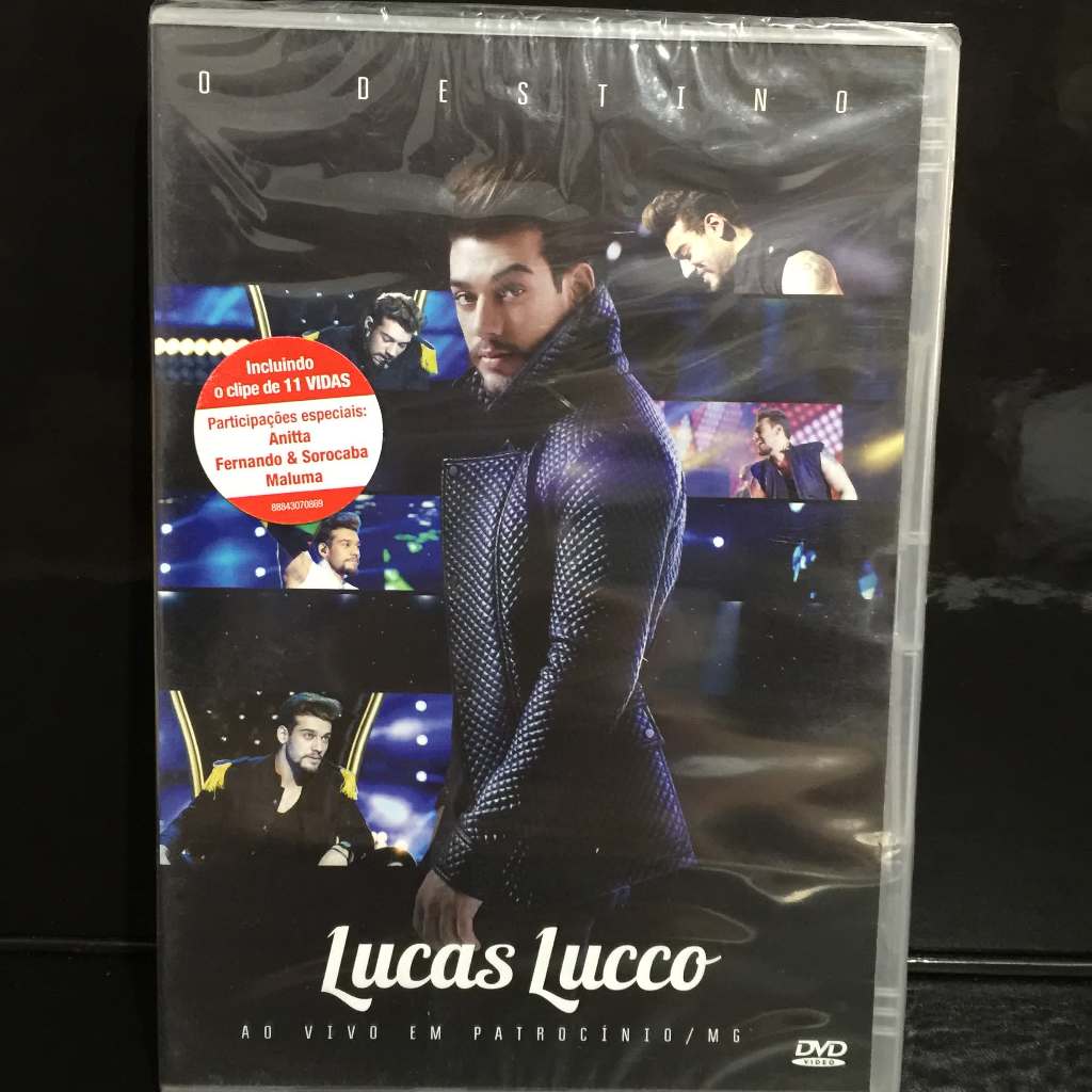 DVD: Lucas Lucco - Ao Vivo em Patrocínio / MG (Lacrado)