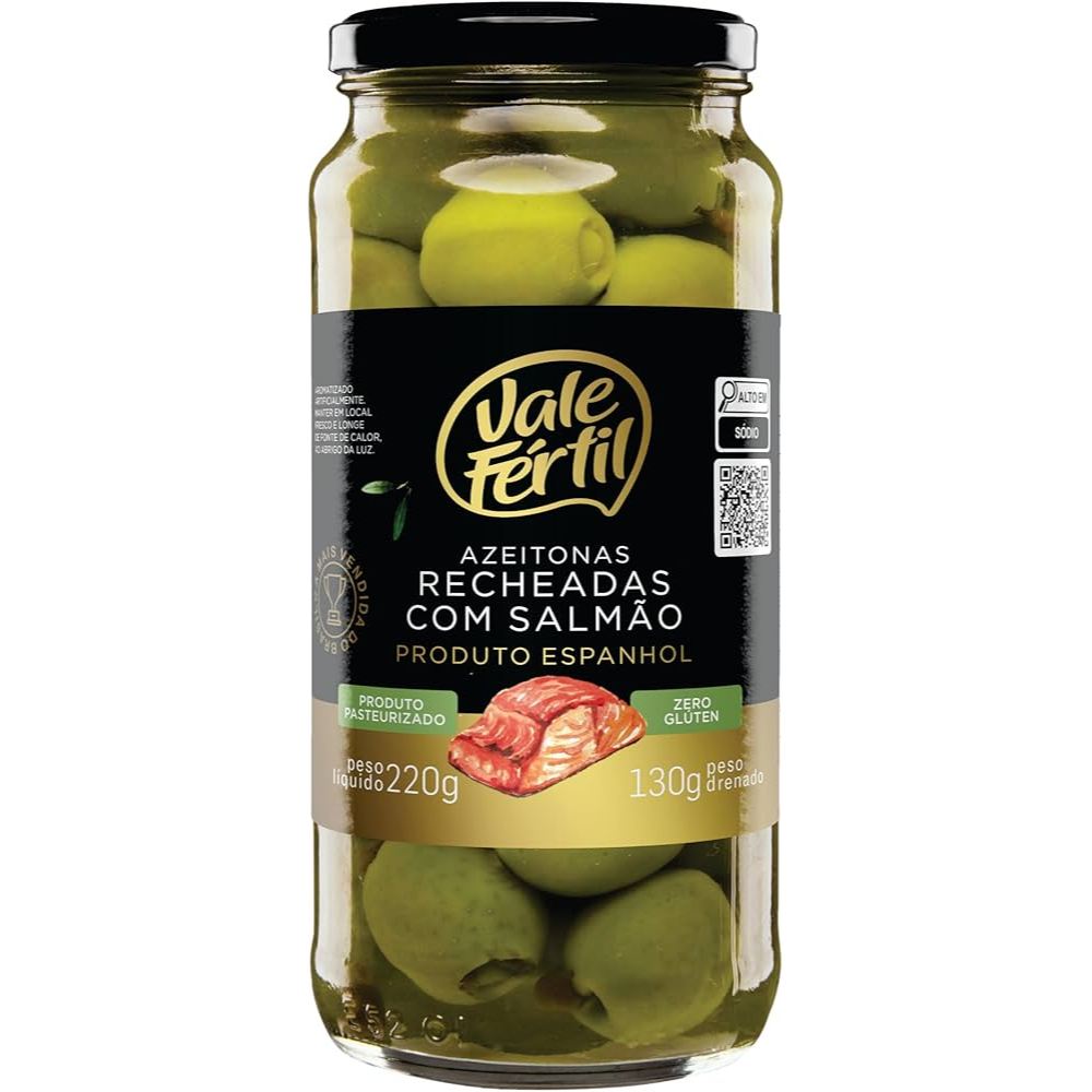Azeitona Recheada com Salmão: Onde Comprar | BuscaProdutos