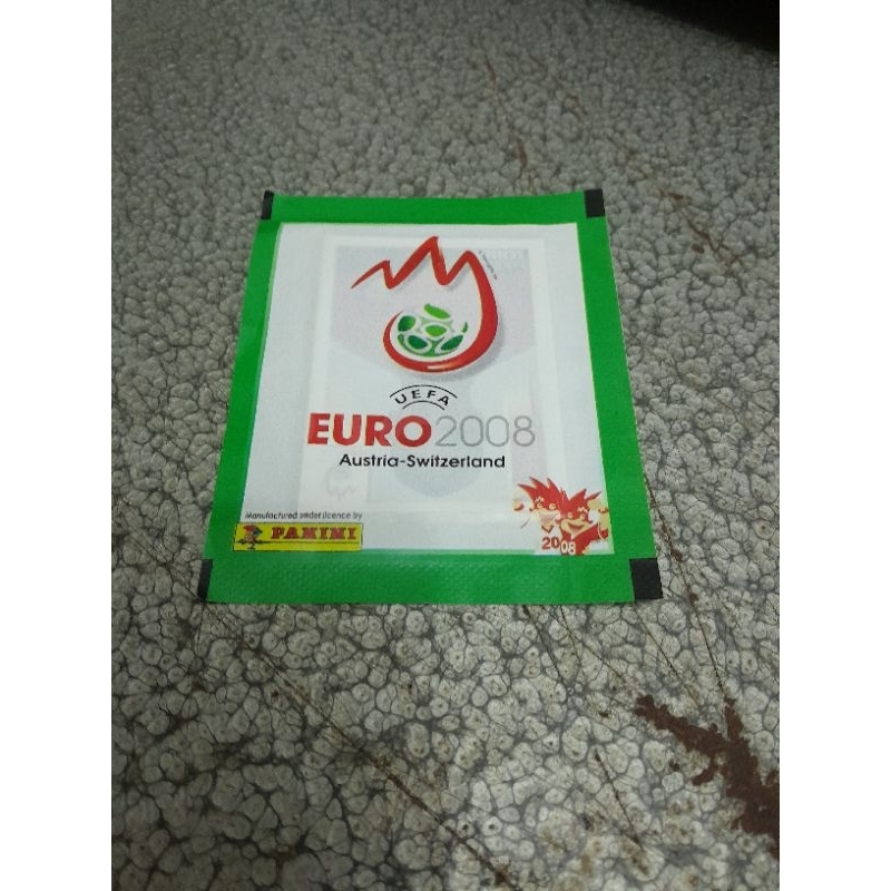 ENVELOPE DE FIGURINHAS  DA EURO  2008 NOVO LACRADO