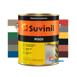 Tinta Acrílica Para Pisos Fosco 3,6l Suvinil Escolha Sua Cor