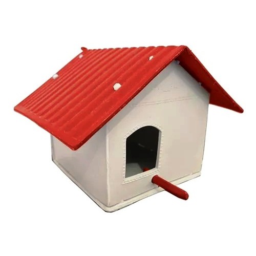 Casinha Ecológica P/ Pássaros Livres. Polimero De Alta Resistencia. Sol E Chuva. Jardim Varanda Casa em Oferta na Shopee
