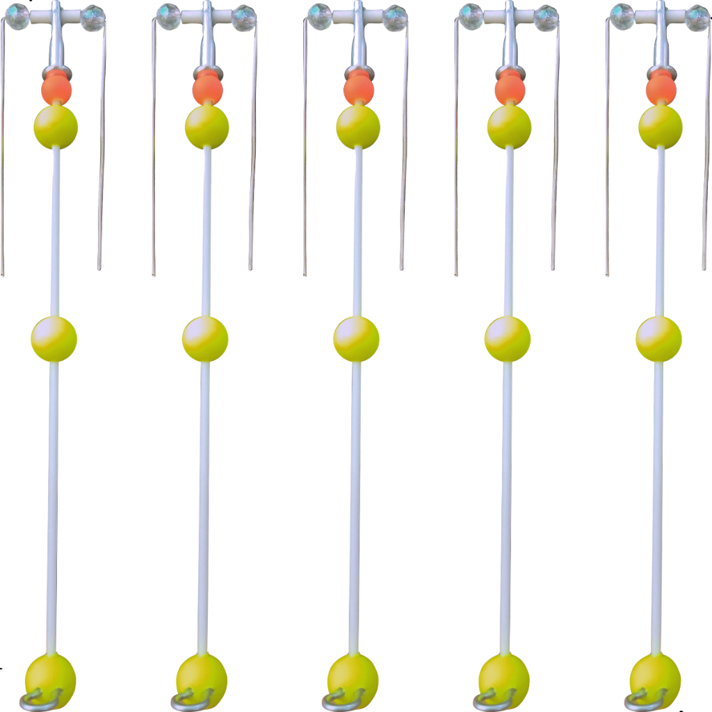 Kit Dedo Duro Pesca Ponteira Inteligente Com Arame 3 Miçangas - Summer Cartela 5 Unidades Tilápia Piau Pesqueiros Varas em Oferta na Shopee