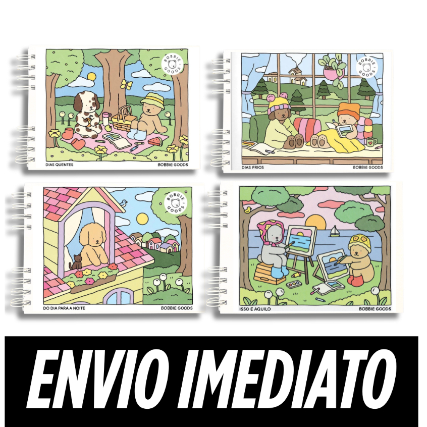 Kit Bobbie Goods - Do dia para a noite + Dias quentes + Isso e aquilo + Dias Frios