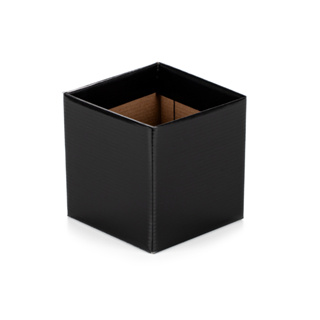 Caixa Quadrada Pequena Para Flores e Presentes Preto (05 unidades) em Oferta na Shopee