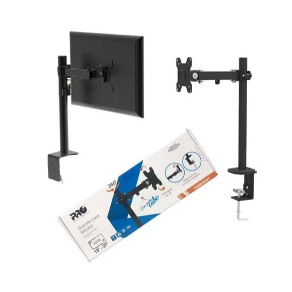Suporte Articulado de Mesa para Monitor 13"-27" - Proeletronic
