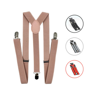 Suspensórios Masculino E Feminino Largo 2,5cm - Várias Cores em Oferta na Shopee