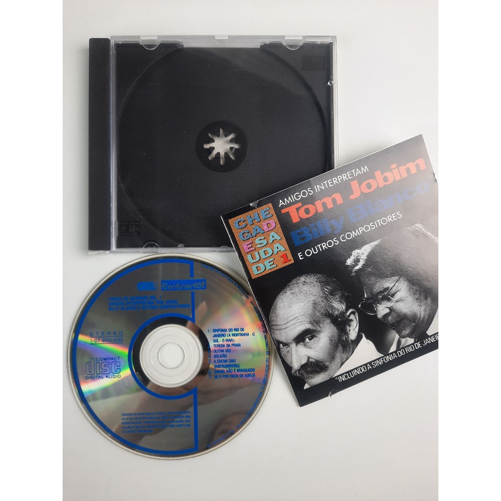 CD Amigos Interpretam Tom Jobim E Billy Blanco 1994 Raro