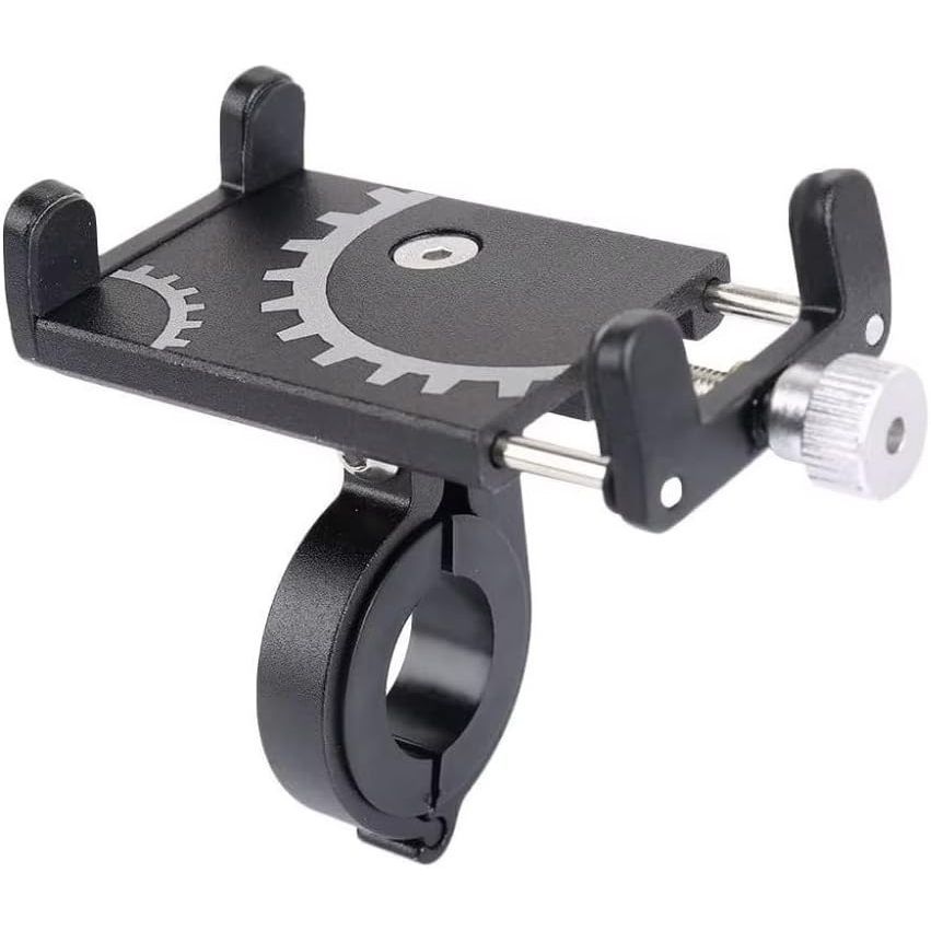 Suporte Para Celular Bicicleta Moto Em Aluminio Articulado 360º Guidão Universal Versátil Ajustável (BICYCLE-MOBILE)