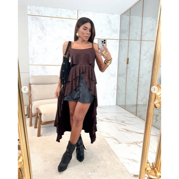 Bata Boho Chic promoção bata boro tendencia
