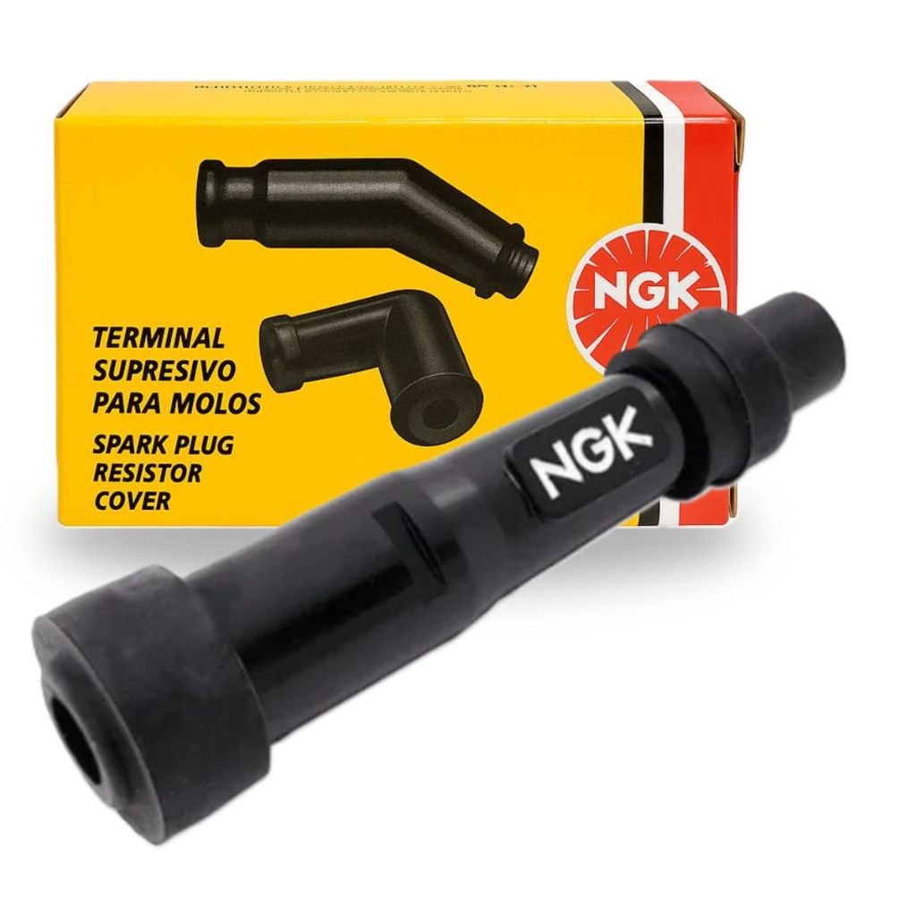 Terminal Supressivo Cachimbo Fazer 150 / Factor 150 / Crosser 150 / Factor 125i Ngk