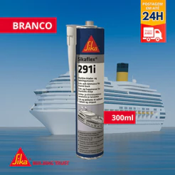 Selante Náutico Sikaflex®-291i - Branco 300 ml - SIKA