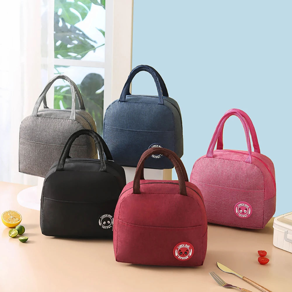 Atacado Kit Lancheira Bolsa Marmiteira Térmica Reutilizável Trabalho Feminina Academia Prova de Vazamentos