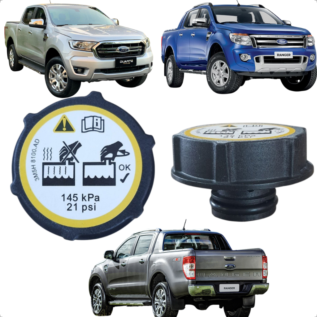 Tampa Do Radiador Agua Ford Ranger 2.2 2.5 3.2 Diesel Flex 2012 2013 2014 2015 2016 2017 2018 2019
