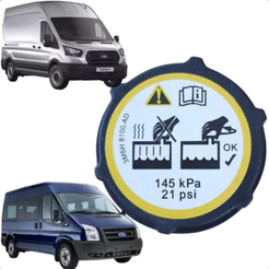 Tampa Reservatório Agua Radiador Ford Transit 2.2 2.4 2008 2009 2010 2011 2012 2013 2014 2015 2016