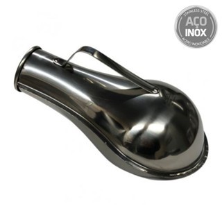 Papagaio de Inox - Art Inox Urinol Médico Hospitalar Resistente Corrosão Fácil De Limpar