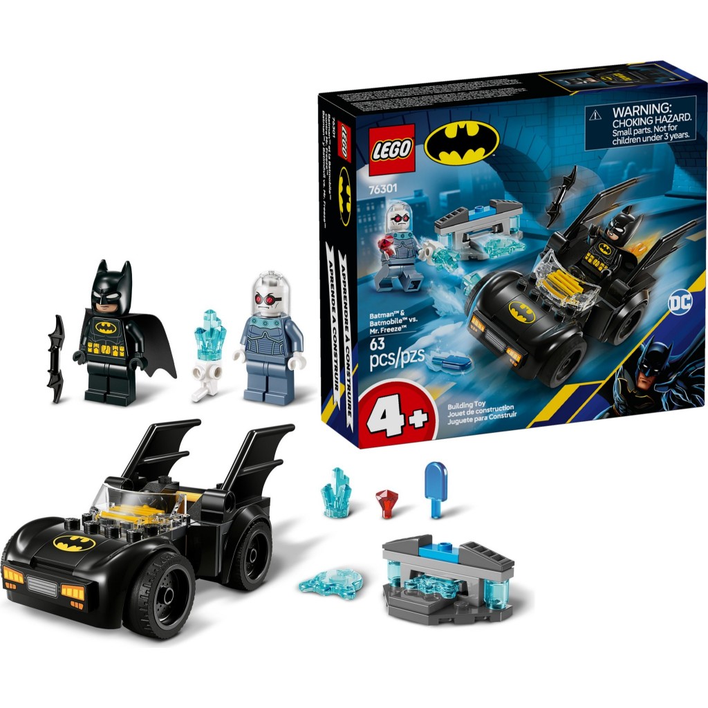 Lego 76301 - Batman E Batmovel Vs. Sr. Frio - Lego Dc Batman