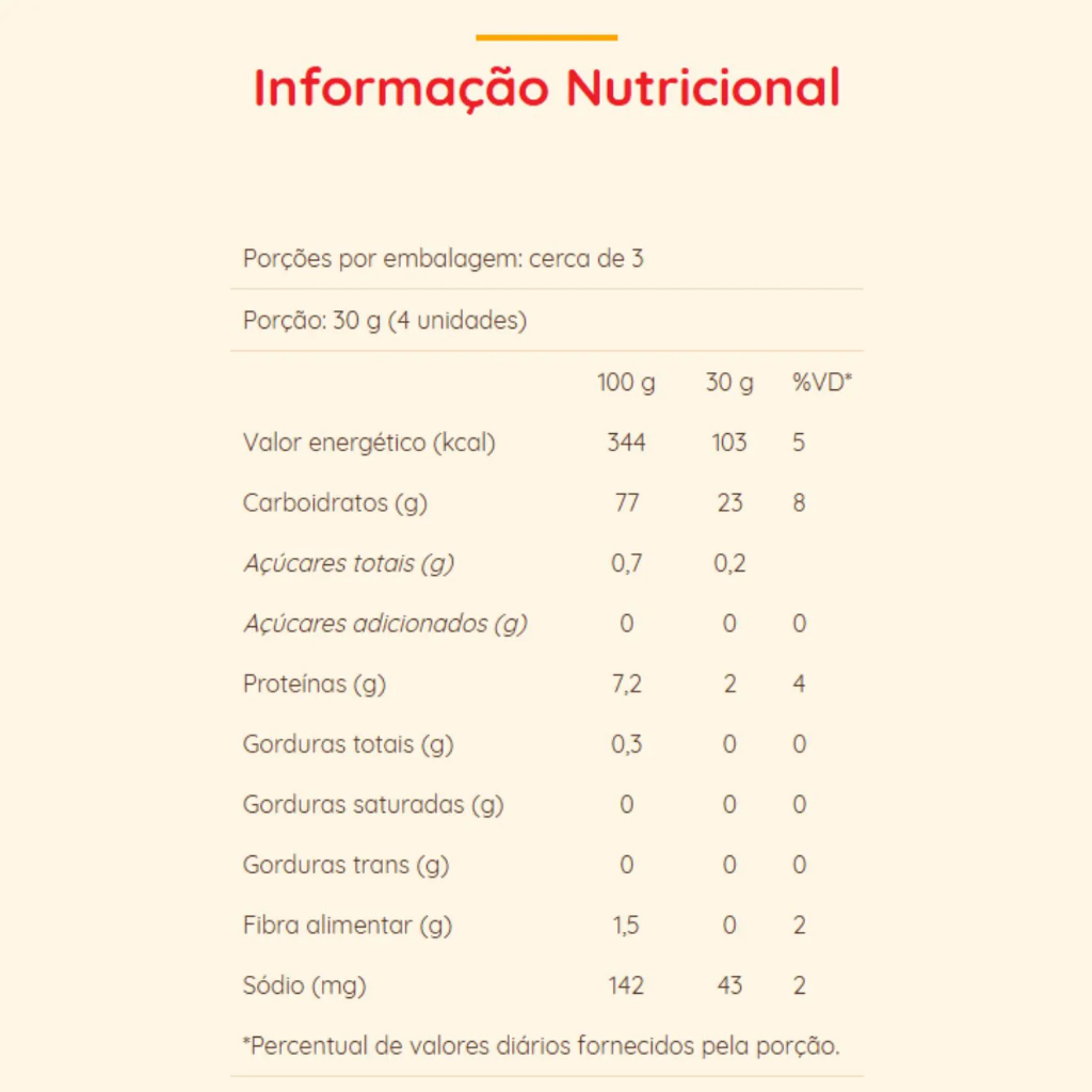 Kit 6 Biscoito De Milho Grande S/ Glúten Vegano Kodilar 80g