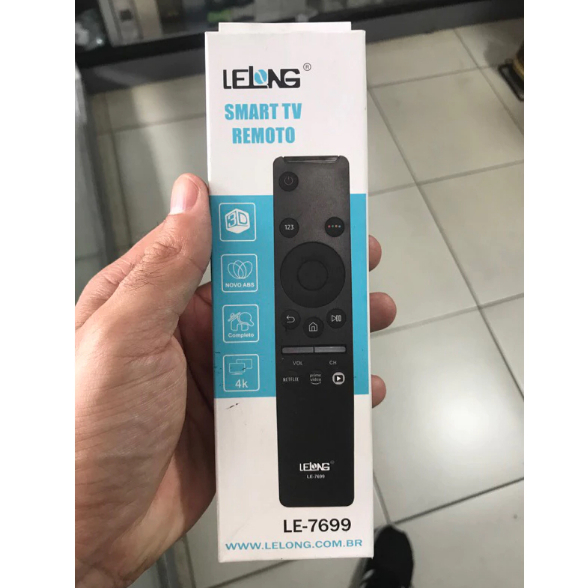 Controle Remoto Para Tv Samsung 4k Smart Le-7699