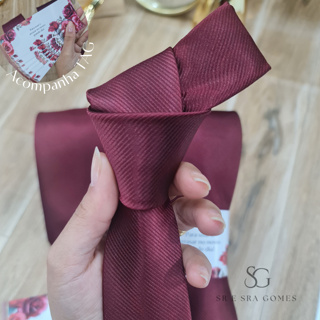 Gratava Marsala Tecido Trabalhado Para Padrinhos E Eventos em Oferta na Shopee