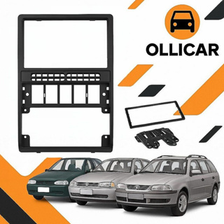 Moldura Central Painel Gol Bola / Parati / Saveiro G2 Dvd 2din Multimidia em Oferta na Shopee