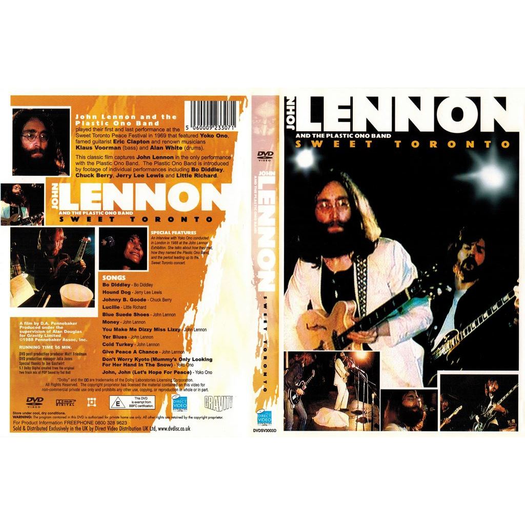 John Lennon and The Plastic Ono Band - Sweet Toronto