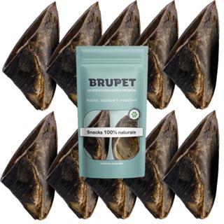 Kit 10 unidades Cascos Bovino Petisco 100% Natural Premium Para Cães Cachorros Brupet em Oferta na Shopee