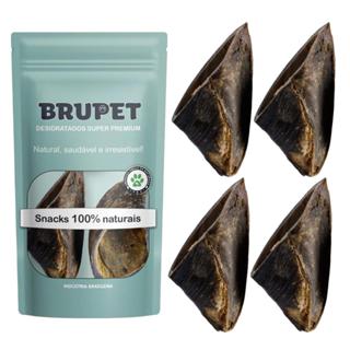 Kit 4 unidades Cascos Bovino Petisco 100% Natural Premium Para Cães Cachorros Brupet em Oferta na Shopee