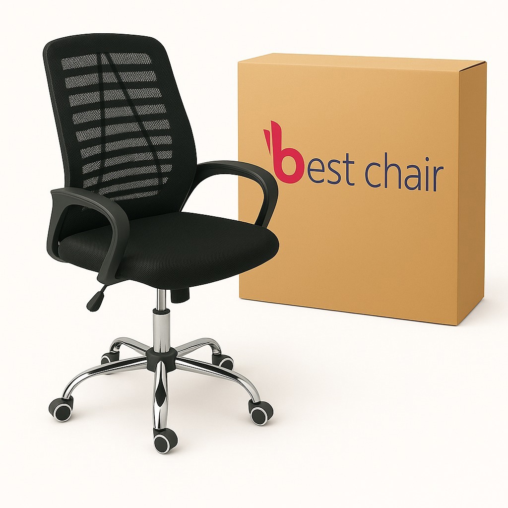 Cadeira Escritório Mesh Ergonômica Best Chair Conforto Qualidade Resistência
