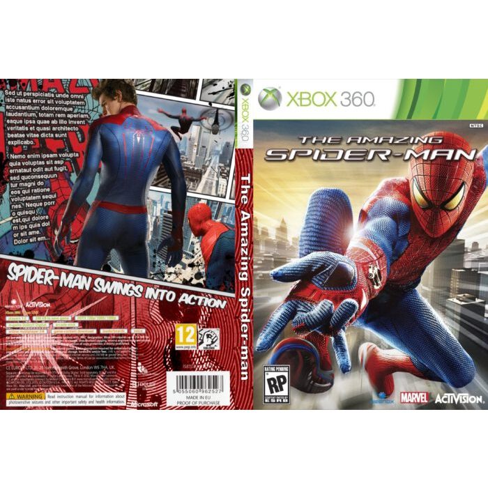 Jogo The Amazing Spiderman - Xbox 360 - Desbloqueado Lt. 3.0