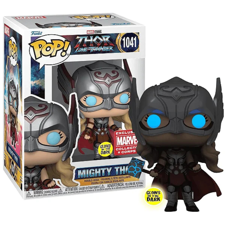 Funko Pop - Marvel: Thor Love and Thunder -  Mighty Thor 1041 (COLLECTOR CORPS)