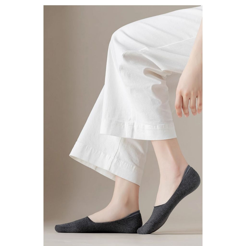 Kit 12/6 pares Meias Invisíveis Femininas Antiderrapantes unico 35-40 em Oferta na Shopee