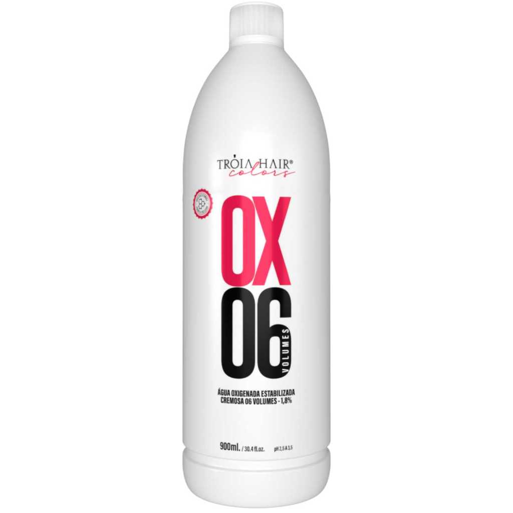 Ox Profissional Emulsão Reveladora 06 Volumes 900ml - Troia Hair