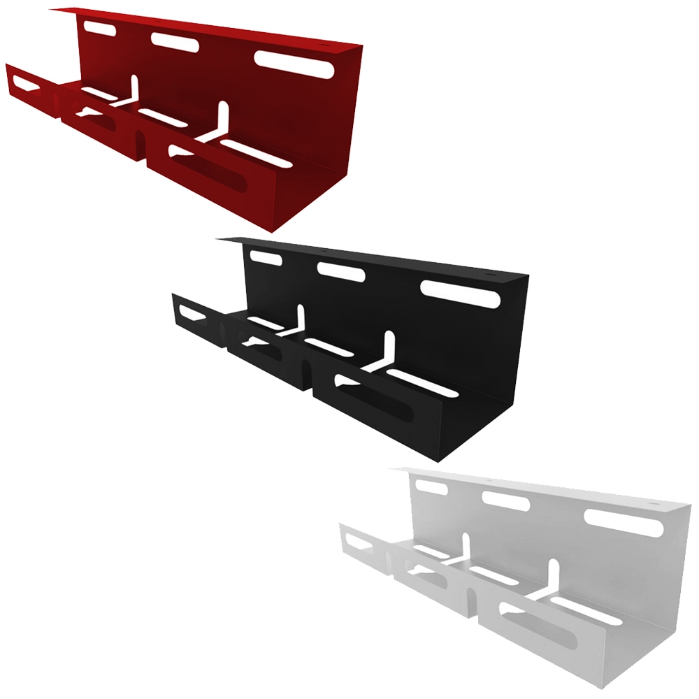 Organizador de cabos e régua para setup gamer escritório esconder fios canaleta para cabos em Oferta na Shopee