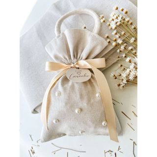 Kit 5 Saquinhos de Tecido com Alça para Artesanato Crochê Confeitaria e Acessórios em Oferta na Shopee