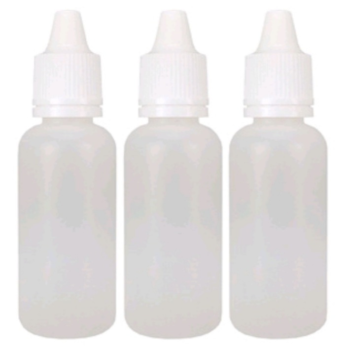 100-frascos conta gota 20ml com bico e tampa